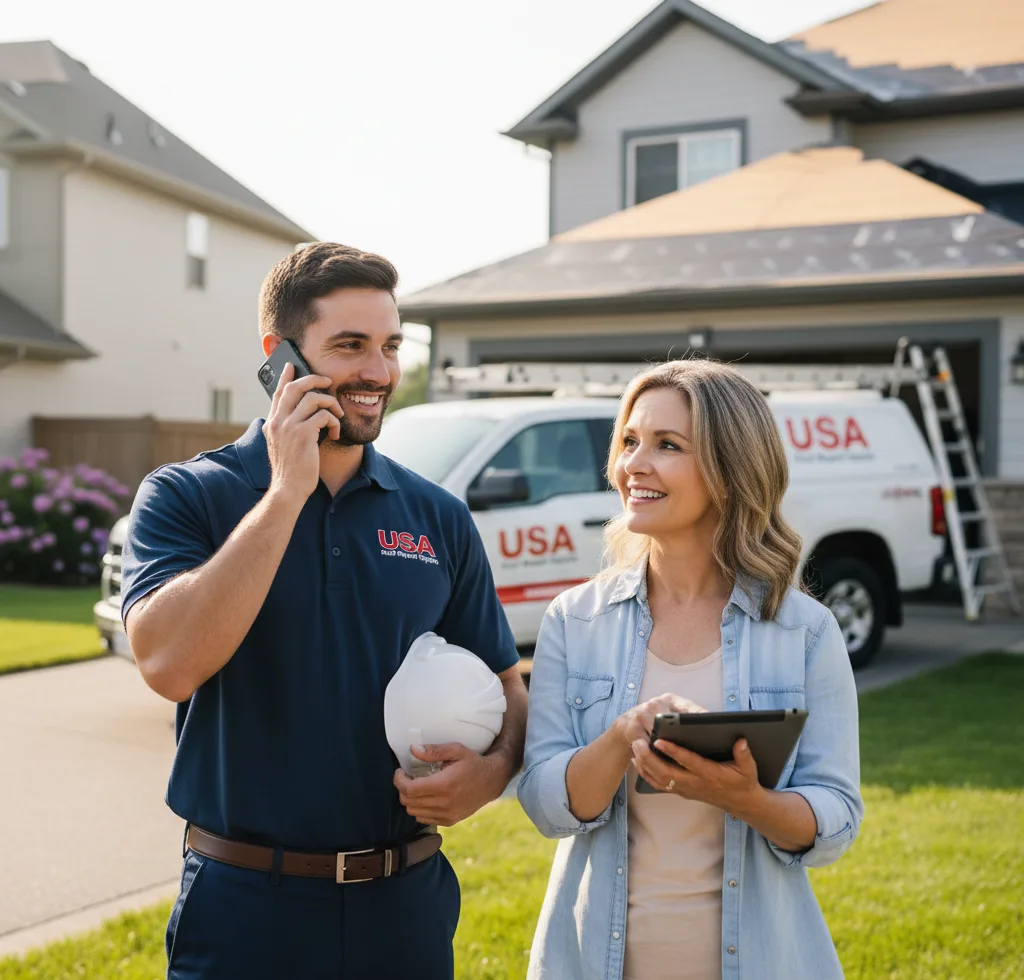 USA Roof Repair Experts customer support in Trout Run